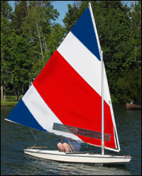 all american sunfish sailwith window