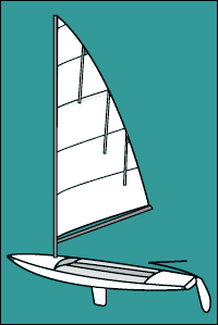 Chrysler Man-O-War Mainsail, White