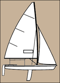 Laser II Jib, White