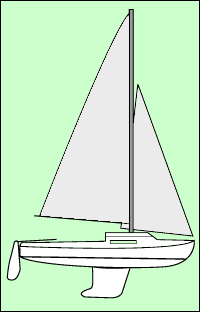 O'Day Tempest Mainsail