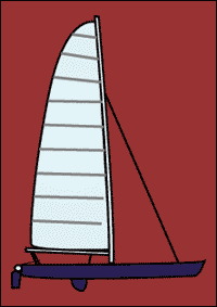 Prindle 15 Mainsail (White)