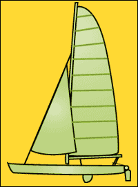 Prindle Escape Mainsail, Solid Colors
